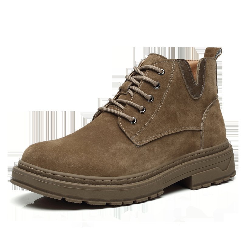 Martin boots men's high-top shoes autumn and winter tooling shoes British wind in the desert short boots shoes men